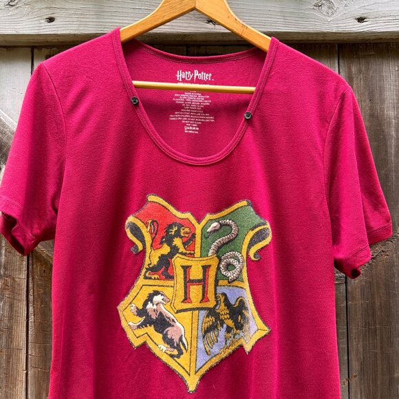 Harry Potter House Banner Beaded Graphic T-Shirt Junior Women's XL ❤️ - Picture 6 of 6
